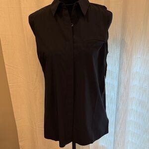 Sleeveless Black Women's Top